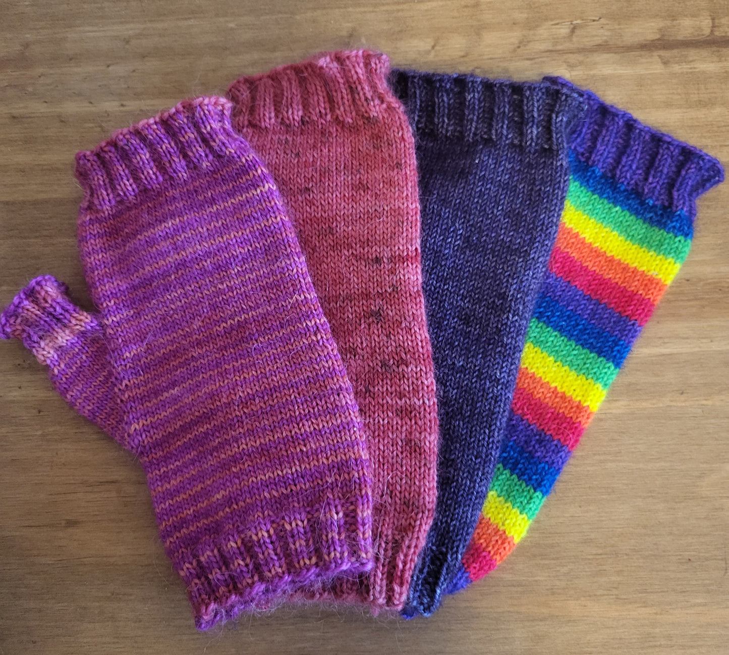 Fingerless glove kit