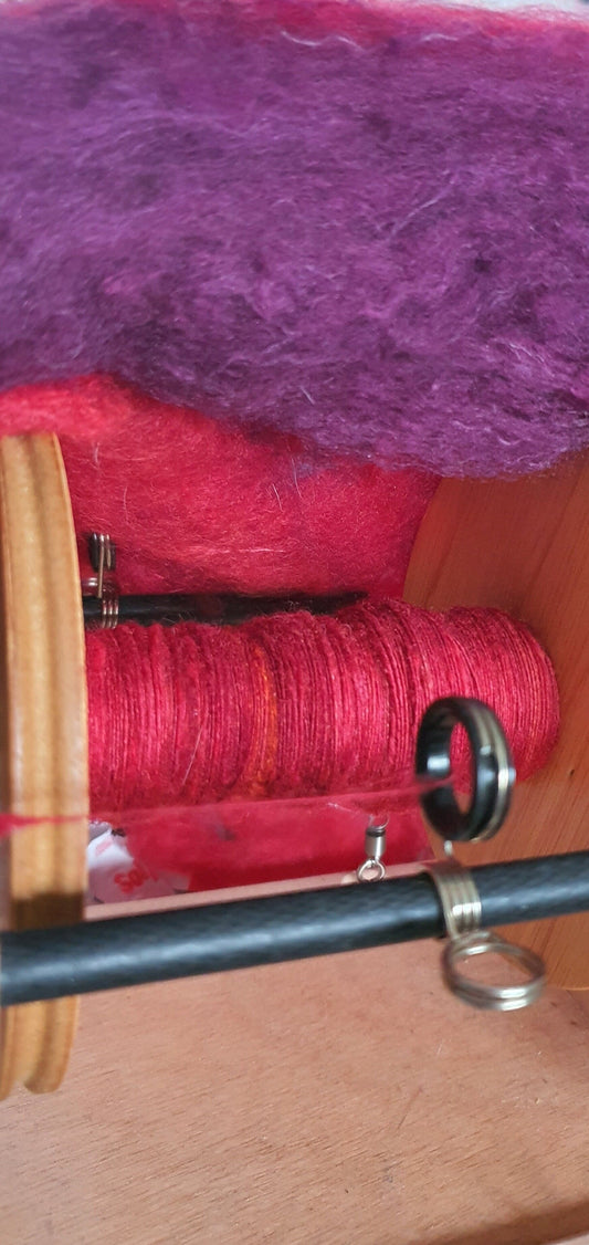 Rubidium - 80% BFL 20% Mulberry Silk
