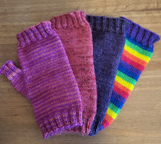 Made to order fingerless gloves