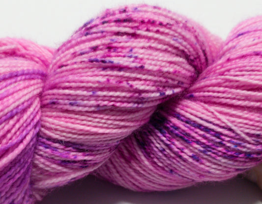 I am the very Pink of courtesy - BFL/Nylon or Merino/Nylon