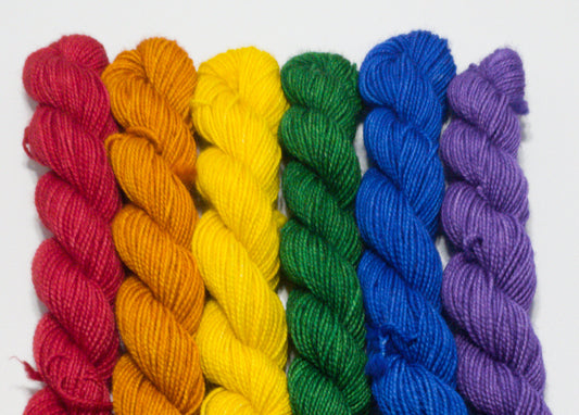 Mini Skein sets - BFL/Nylon
